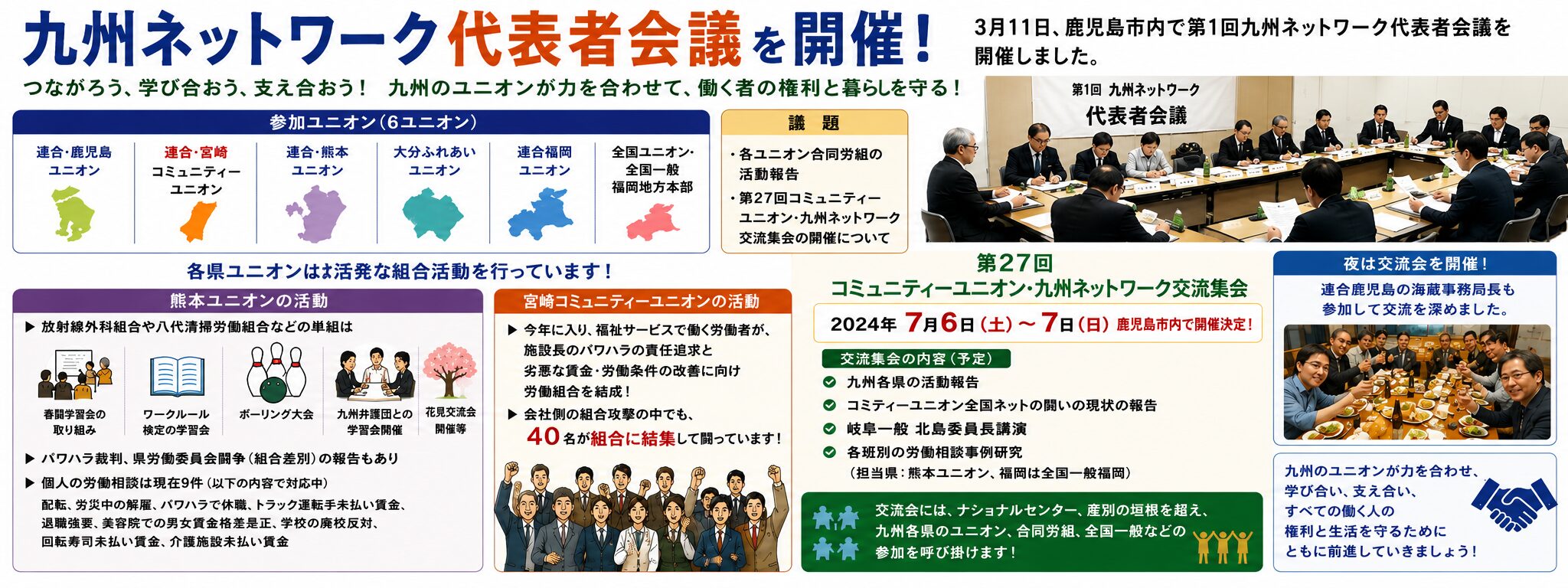 九州ネットワーク代表者会議を開催
